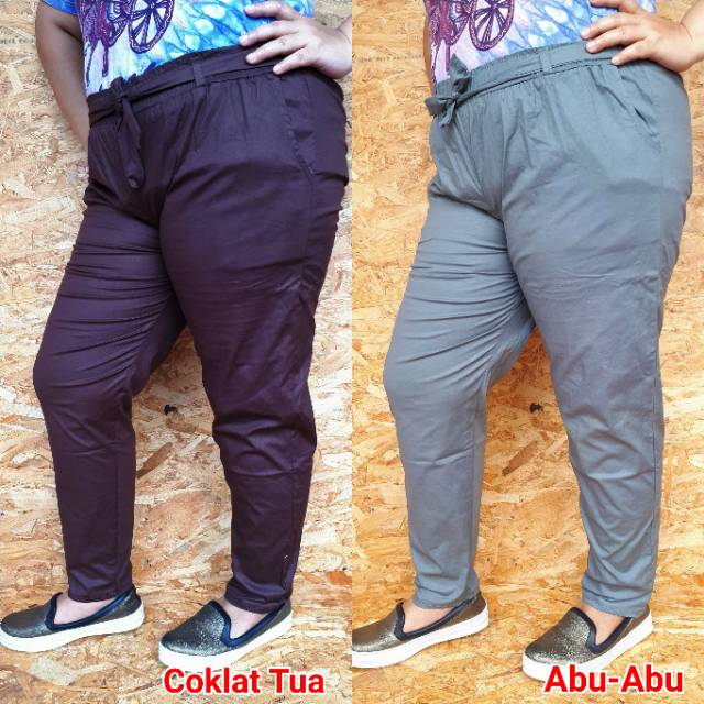 CELANA HAREM JUMBO XXL Fit XXXL . HAREM PANTS JUMBO . CELANA KATUN JUMBO MURAH