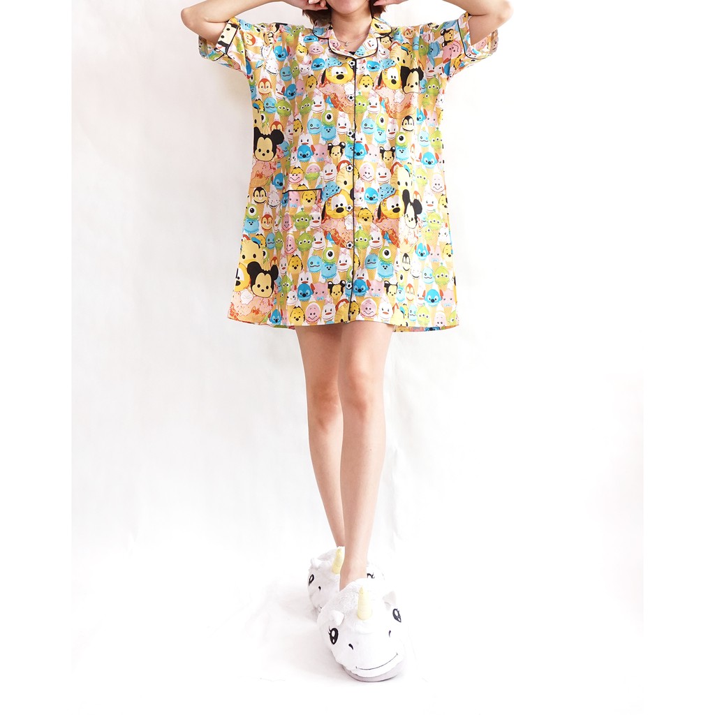 Daster JUMBO ABG katunTsum ice cream - 1 warna