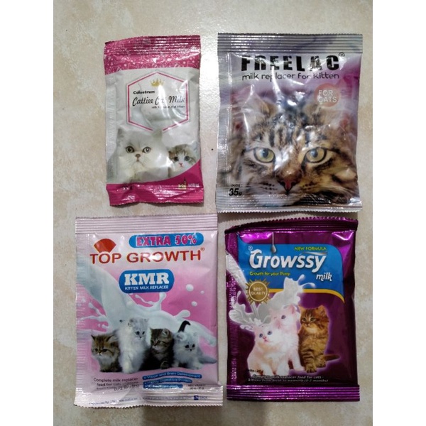 Susu kucing Growsy, Milkpet, Freelac, Top Growth, Cattiee cat