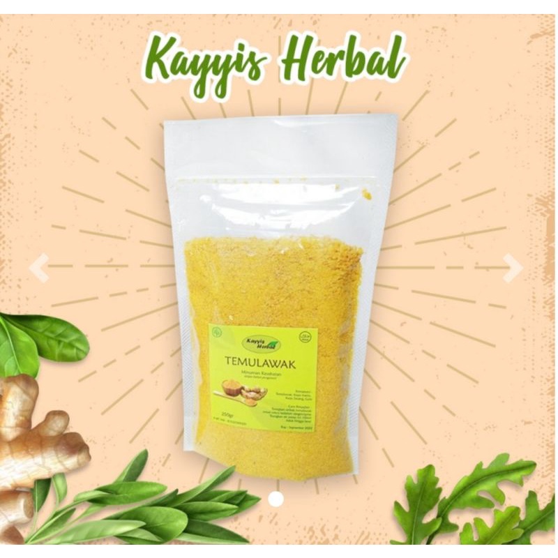 

Kayyis Herbal - Temulawak bubuk instan