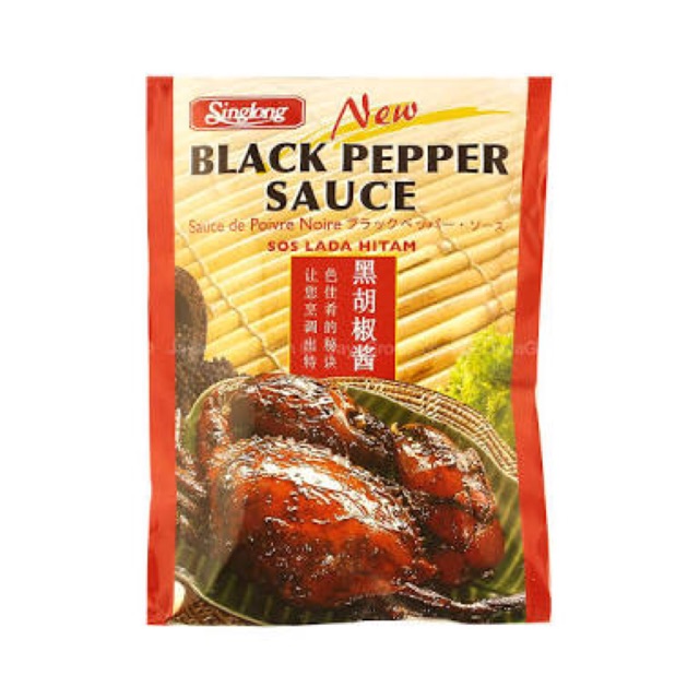 

Singlong Black Pepper Sauce / Saos Lada Hitam