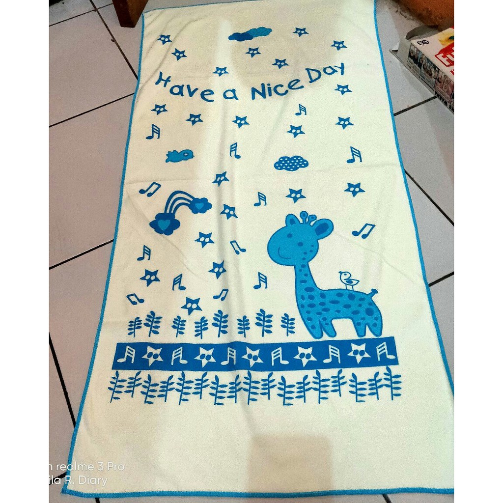HANDUK BAYI 100X50 / 120X60 LEMBUT NYAMAN DIPAKAI-6