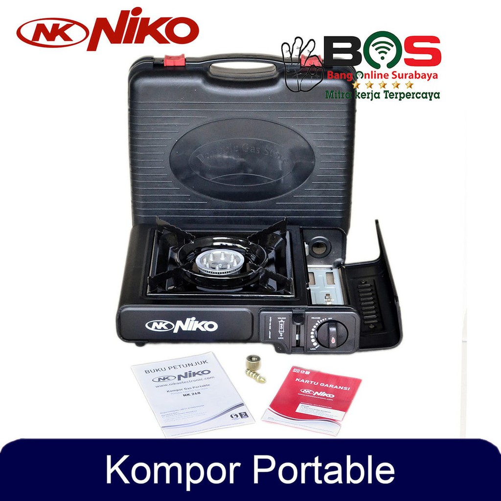 Kompor Portable 2 in 1 Niko NK-268 NK268 NK 268 Kompor Portable