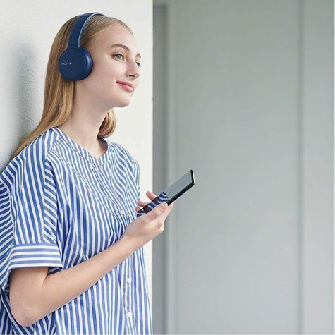 Headset Sony WH-XB700 Wireless Headset Extra Bass Sony Earphone Bluetooth Sony