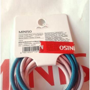 Karet Rambut Miniso | TALI RAMBUT | MINISO HAIR TIE