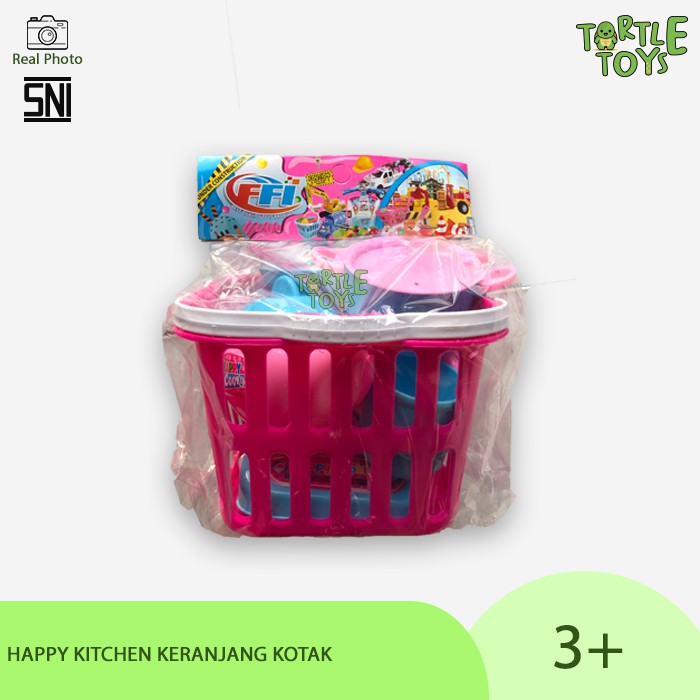 FB 803 HAPPY KITCHEN KERANJANG KOTAK (KTG)