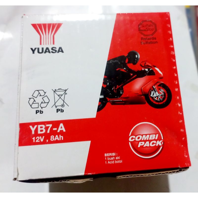 AKI YUASA YB7-A THUNDER 125.SUZUKI THUNDER