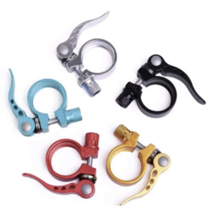 Seatclamp Sepeda QR 28,6 mm untuk Seatpost 25,4 alloy