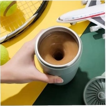 B379 Engine Cup Self Stirring Gelas Mug Tumbler Aduk Otomatis