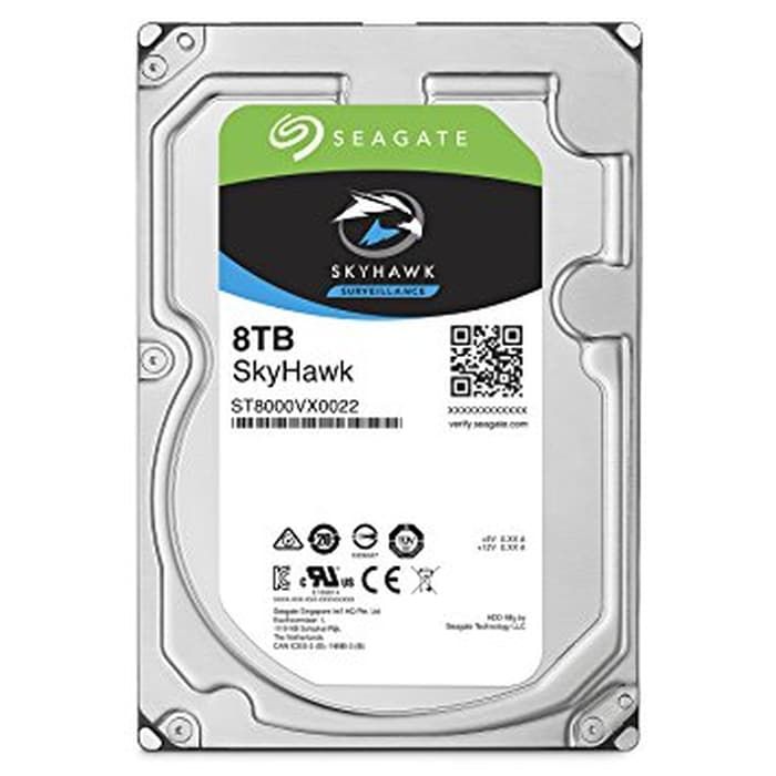 Seagate Skyhawk 8TB For CCTV