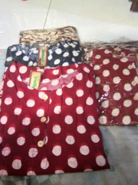 Grosirdaster Panjang Longdres Gamis Batik Untuk Ibu Hamil Busui Ibu Menyusui