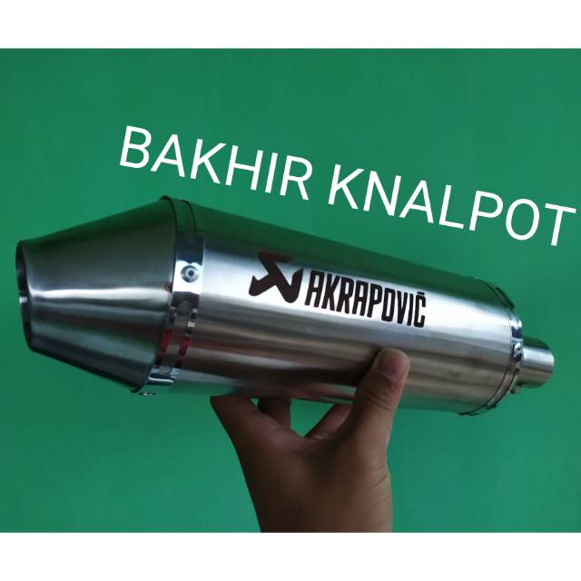 KNALPOT RACING AKRAPOVIC SELENCER ONLY KLX150 CRF150 VIAR 150