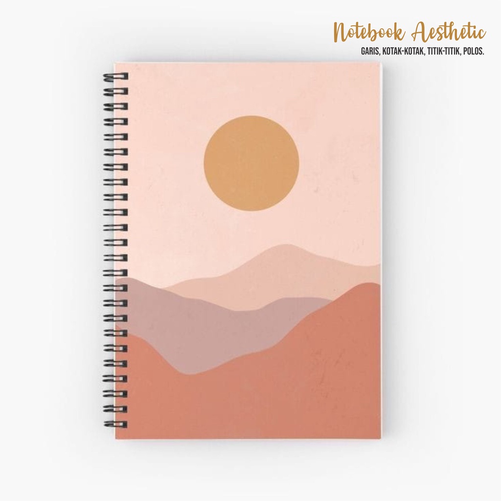 

Notebook Aesthetic | Ready Cover | A5 | 100 Page