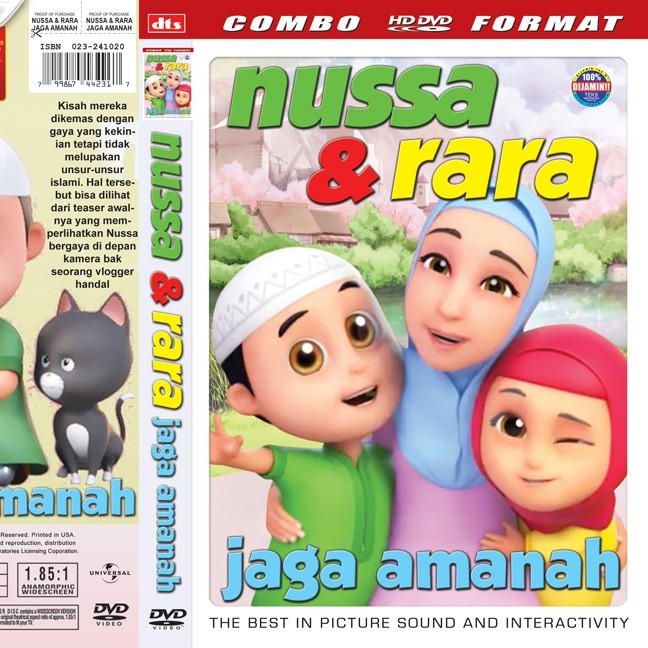 PROMO Film Animasi Anak Nussa Rara Jaga Amanah Movie Terbaru