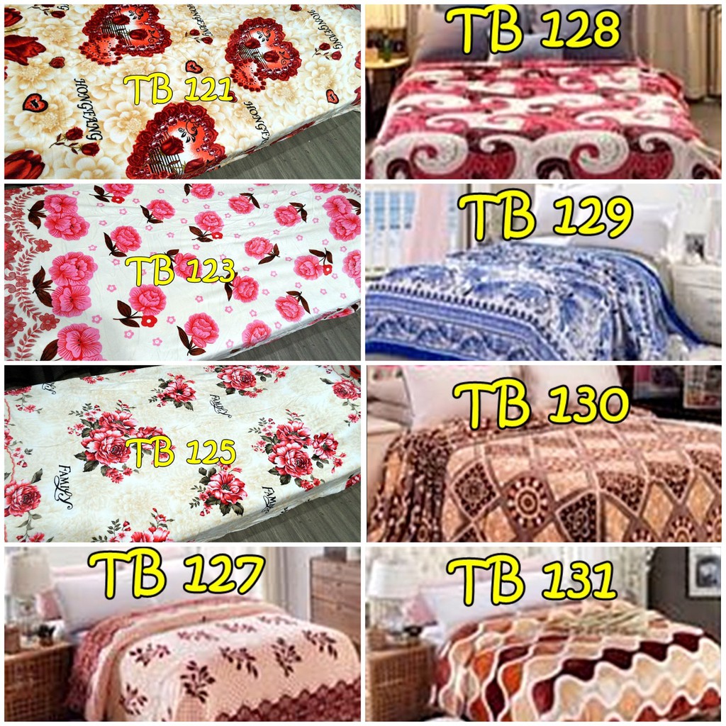 Selimut Bulu Halus Uk 180x200 (TB) VOLUME 1