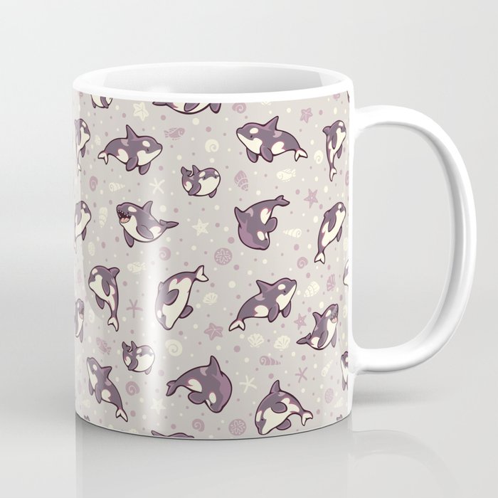 Mug Gelas Jelly Bean Orcas | Paus Pembunuh