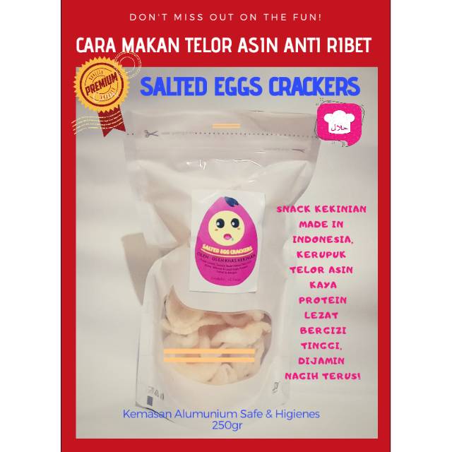 

Salted Egg Crackers Snack