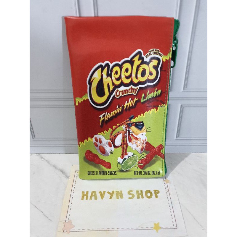 tempat pensil KAIN SNACK/pencil case bahan kain murah-Cheetoz dompet