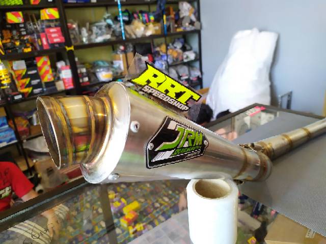 Knalpot JRM Muffler satria FU porting 150 - 155cc FU WUNGKUL 147CC