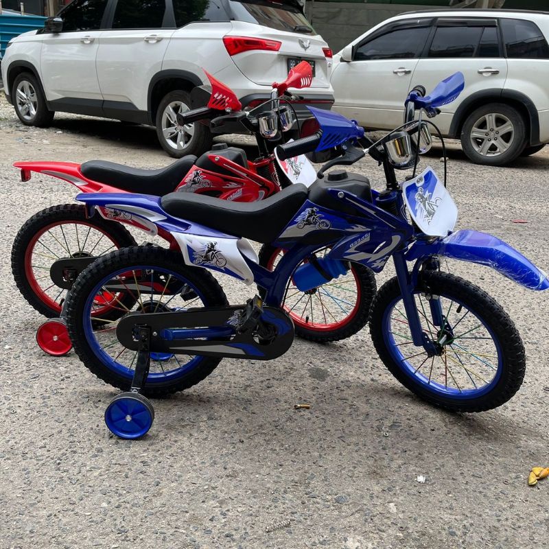 SEPEDA ANAK BMX MOTOCROSS MODEL MOTOR CROSS MOTOR  TRAIL