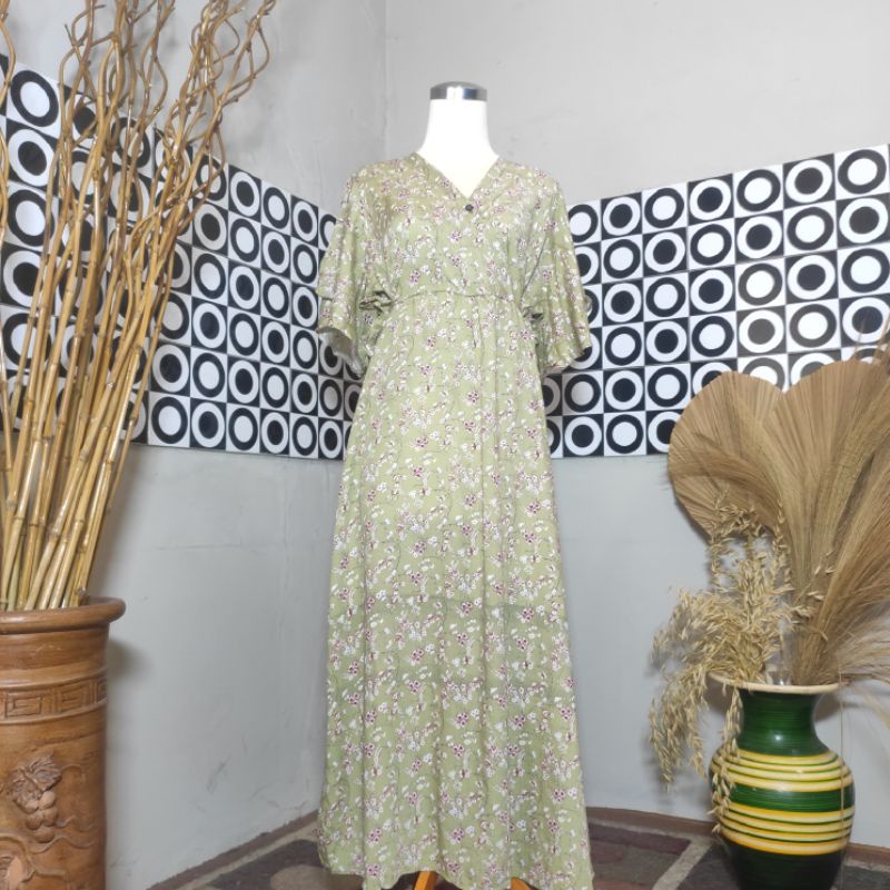 BESTSELLER DASTER KIMONO LENGAN LONCENG RAYON PREMIUM LD 120 PB 125 BUSUI FRIENDLY-Motif 20