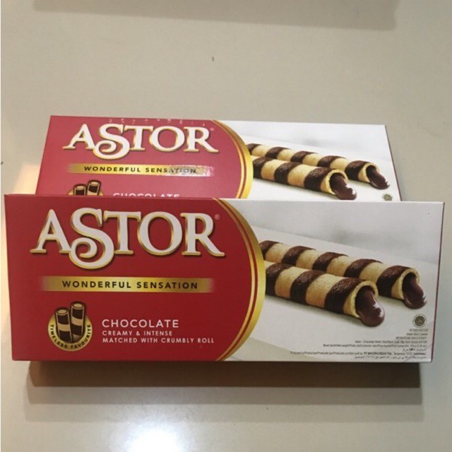 

ASTOR CHOCOLATE 150 gram dus besar