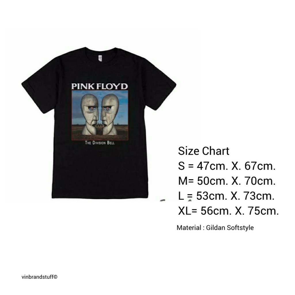 Pink Floyd Tshirt / Kaos / Baju Original Official