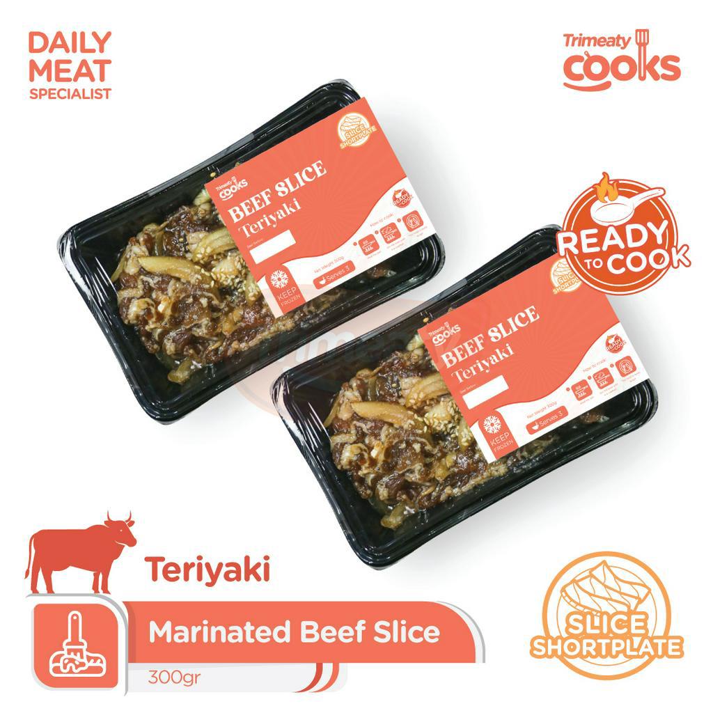 

Beef Slice Teriyaki (Shortplate) / Slice Shortplate Marinasi Teriyaki - 320gr
