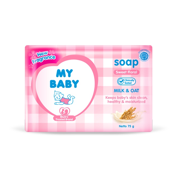 My Baby Sabun Batang Bayi Wangi Tahan Lama dan Aman untuk Kulit Bayi