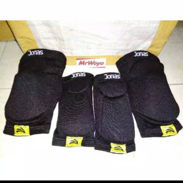 (TERMURAH) Kneepad Elbowpad Jonas tipe X deker lutut dan deker siku Keeper Futsal