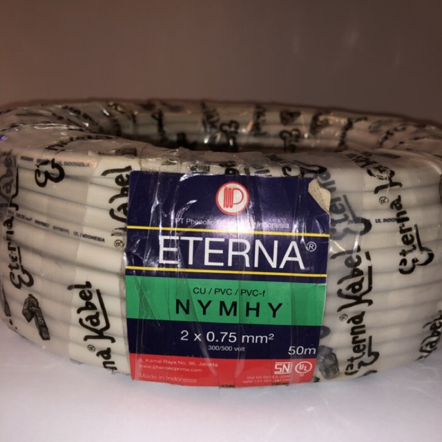 KABEL LISTRIK ETERNA NYMHY 2x0,75