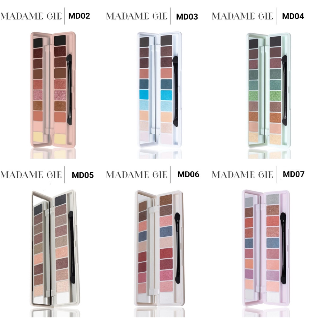 Madame Gie Eyeshadow Palette Mondust Temptation