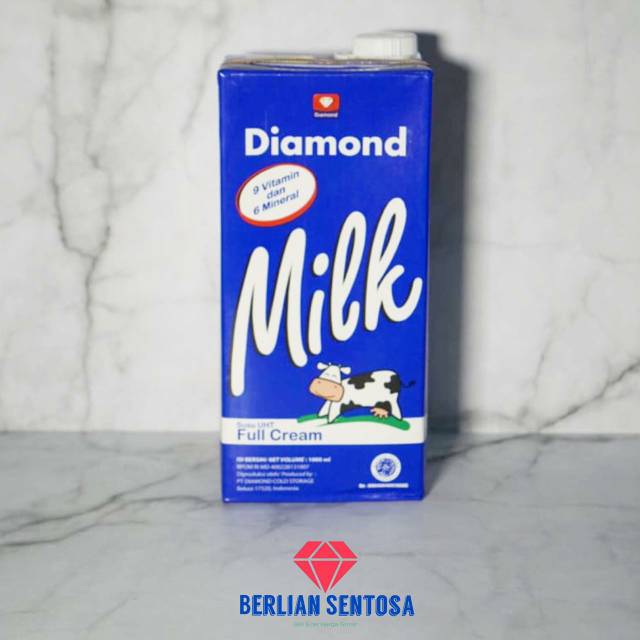 

Diamond uht full cream 1 liter PCS