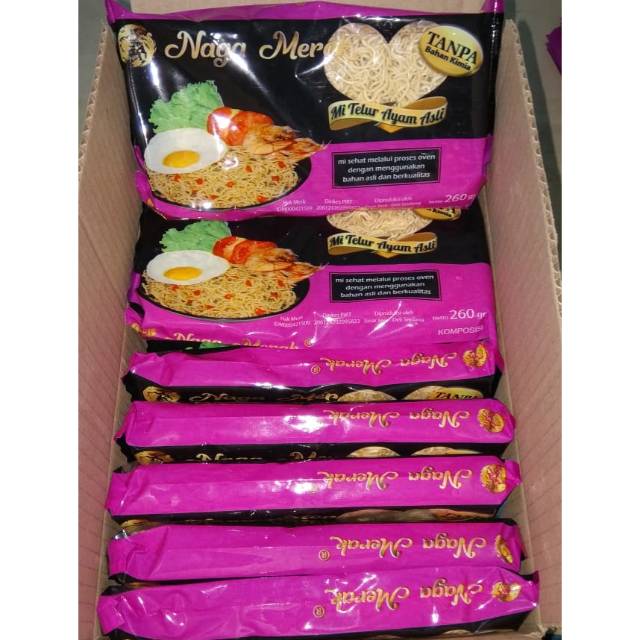 

Mie Telur Oven Naga Merak