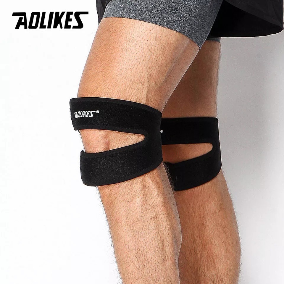 Aolikes Deker Lutut / Deker Patela Tendon / Knee Support / Olahraga / Kesehatan / Knee Pad Support