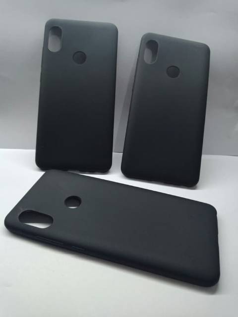 Softcase Black matte Xiaomi Redmi