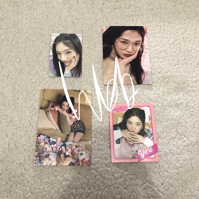 Photocard Joy, Irene, Yeri Queendom