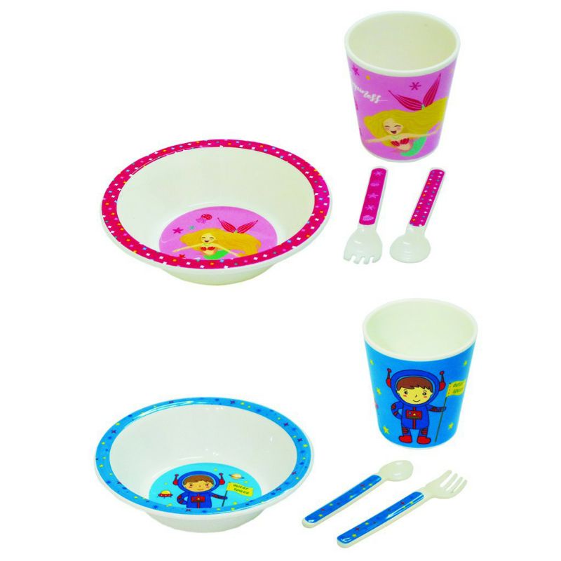 Babysafe Feeding Set Meal FS64/ Mangkok Makan/Perlengkapan makan bayi