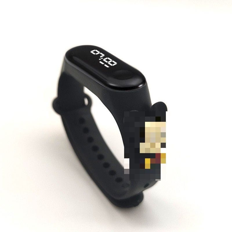 JAM TANGAN ANAK KARAKTER LED MOTIF KARTUN GELANG ANAK PEREMPUAN/LAKI-LAKI SILIKON TAHAN AIR