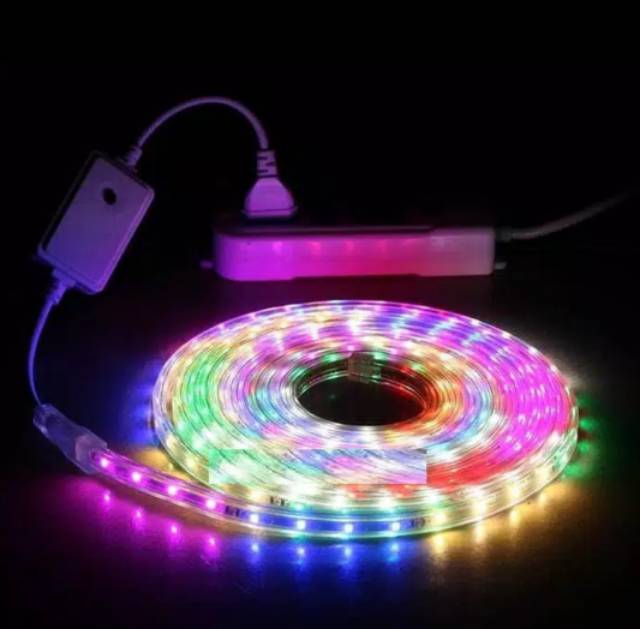 Lampu LED strip Selang RGB Warna Warni Waterproof Indoor Outdoor