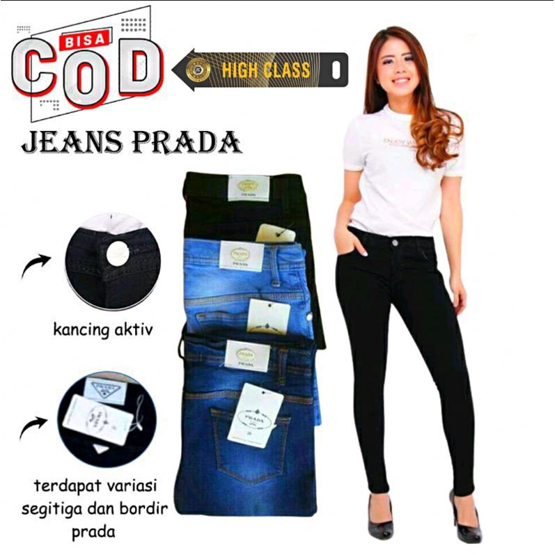 CELANA JEANS PENSIL WANITA // CELANA SKINNY JEANS POLOS