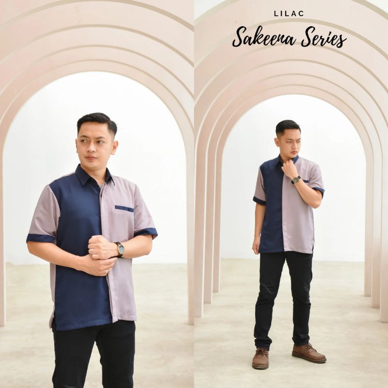 Baju Atasan Sakeena Kemeja