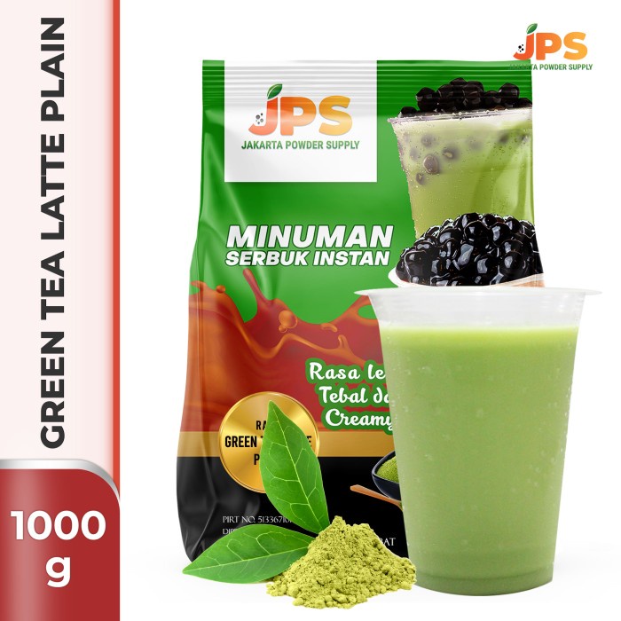 

Lainnya-Minuman-Bubuk- Bubuk Minuman Green Tea Plain Powder Jps Tanpa Gula -Bubuk-Minuman-Lainnya.