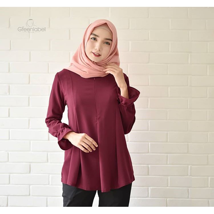 Blouse Wanita  Murah Atasanwanita Terbaru  Blousemurah Cewek Kekinian 8298ZL Atasan  Blouse Wanita  