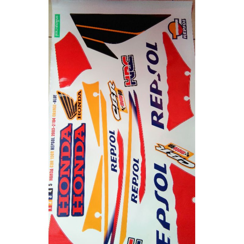 striping cbr old thailand repsol