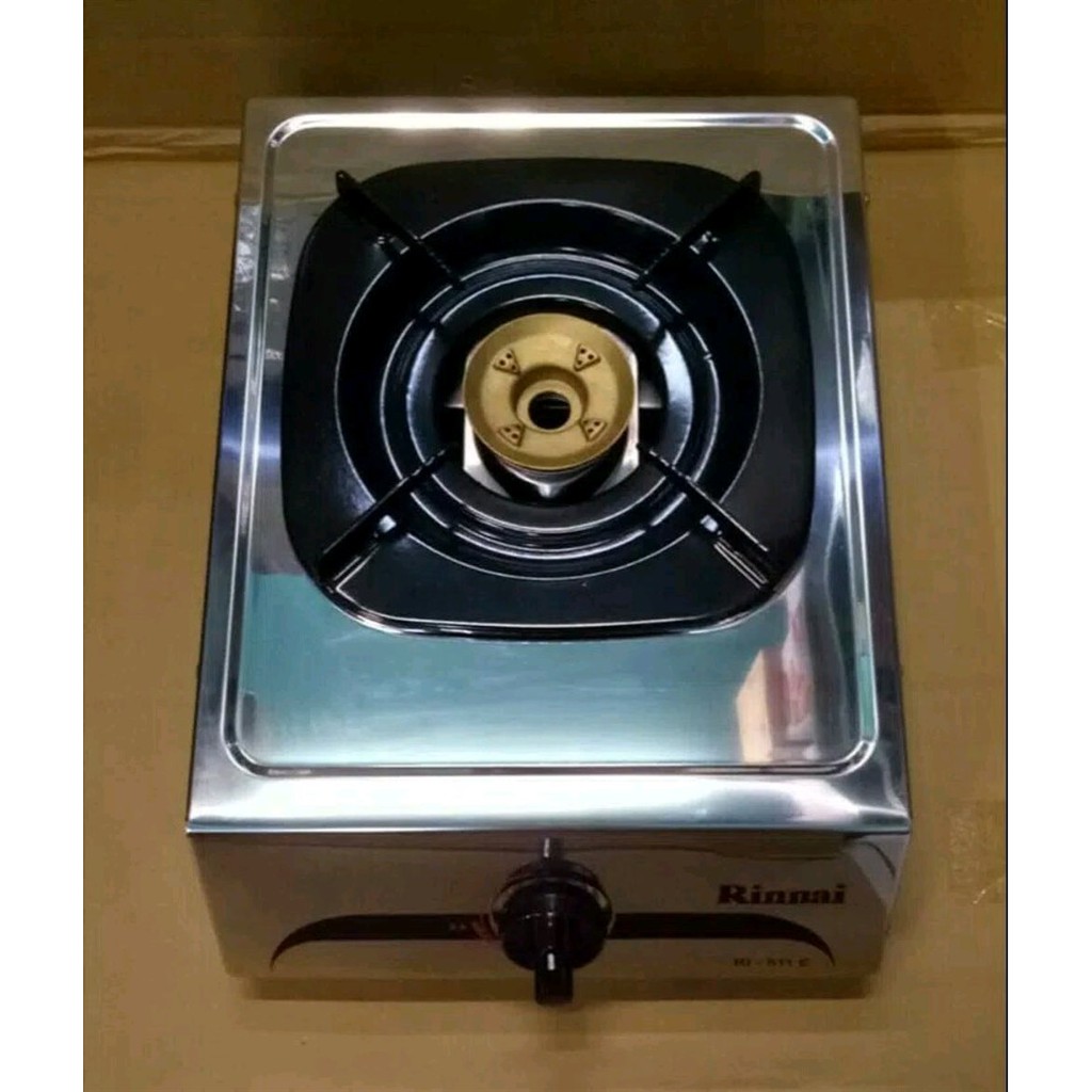 Kompor Rinnai RI511E – Kompor Gas 1 Tungku - Kompor Gas Stainless Steel Rinnai 1 Tungku RI 511 SS