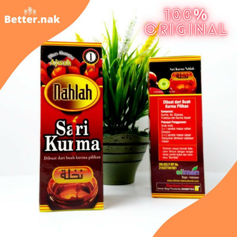 

SARI KURMA NAHLA SARI KURMA PLUS KURMA AJWA 100% Original