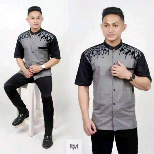 Koko Bordir Batik Gempo Busana Muslim Terlaris Alkhalis