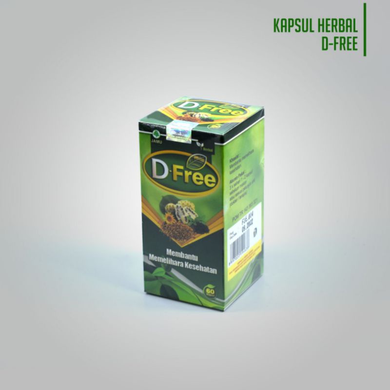 

D FREE Mengkudu | Kombinasi Herbal Mengkudu, Bee Pollen dan Jintan Hitam