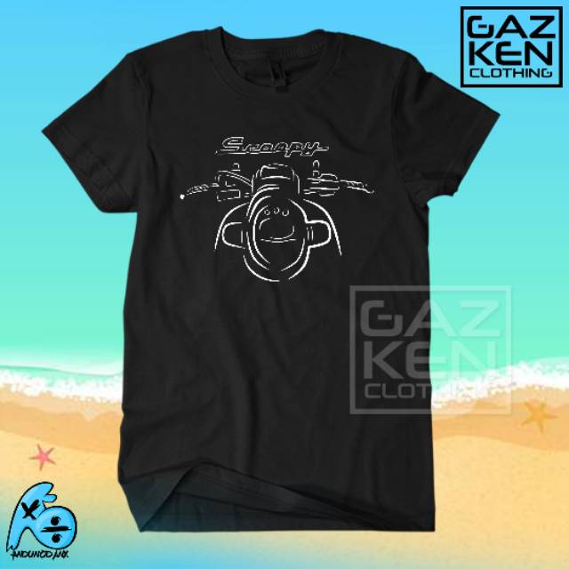 Kaos Racing Honda New Scoopy 2019 Editon Sablon Cotton Combed 30s Kualitas Distro Original